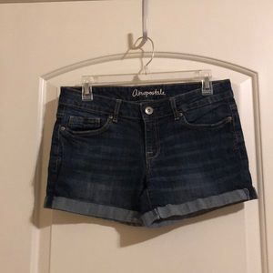 Denim shorts